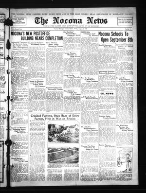Primary view of object titled 'The Nocona News (Nocona, Tex.), Vol. 32, No. 8, Ed. 1 Friday, August 7, 1936'.