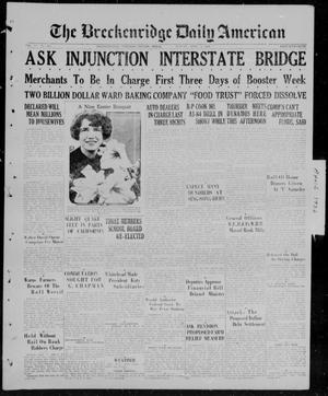 The Breckenridge Daily American (Breckenridge, Tex), Vol. 6, No. 234, Ed. 1, Sunday, April 4, 1926
