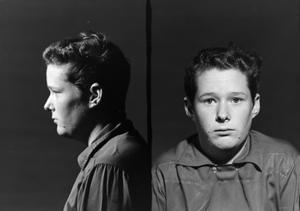 [Diptych of a young man]