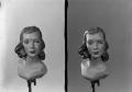 Photograph: [Diptych of a mannequin head]