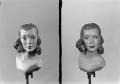 Photograph: [Diptych of a mannequin head, 2]