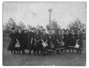 Primary view of object titled 'Pilot Point Girls' Basketball Team'.