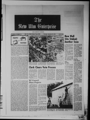 The New Ulm Enterprise (New Ulm, Tex.), Vol. 61, No. 50, Ed. 1 Thursday, September 28, 1972
