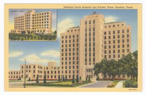Primary view of object titled '[Jefferson Davis Hospital and Nurses' Home]'.