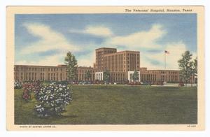 Primary view of object titled '[The Veterans' Hospital, Houston, Texas]'.