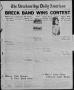 Newspaper: The Breckenridge Daily American (Breckenridge, Tex), Vol. 6, No. 303,…