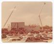 Photograph: [Crowd and Parking Lot in Front of Fire Museum of Texas]