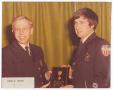 Thumbnail image of item number 1 in: '[Bobby M. Popham Receiving a Medal of Valor]'.