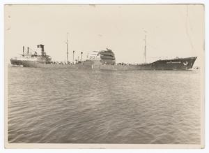 Primary view of object titled '[Ship Named Gulf Maracaibo]'.