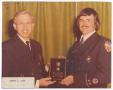 Thumbnail image of item number 1 in: '[Ronnie C. Lemm Receiving a Medal of Valor]'.