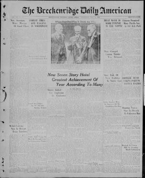 The Breckenridge Daily American (Breckenridge, Tex), Vol. 7, No. 14, Ed. 1, Wednesday, July 21, 1926