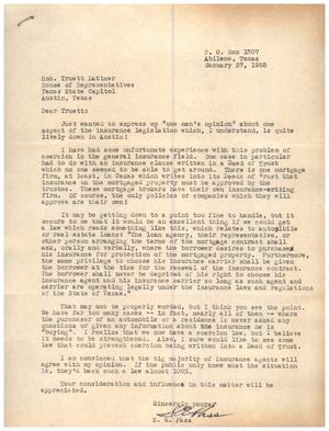 [Letter from S. E. Pass to Truett Latimer, January 27, 1955] 7