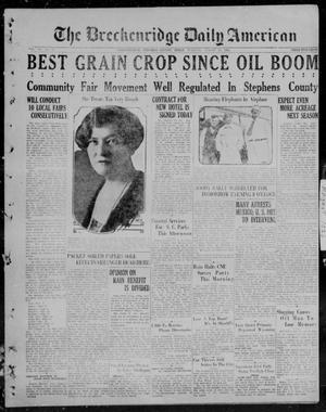 The Breckenridge Daily American (Breckenridge, Tex), Vol. 7, No. 37, Ed. 1, Tuesday, August 17, 1926