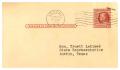 Thumbnail image of item number 2 in: '[Postcard from L. W. Passmore to Truett Latimer, March 22, 1955]'.