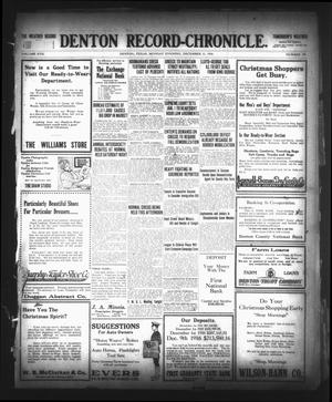 Denton Record-Chronicle. (Denton, Tex.), Vol. 17, No. 103, Ed. 1 Monday, December 11, 1916