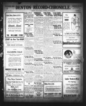 Denton Record-Chronicle. (Denton, Tex.), Vol. 17, No. 143, Ed. 1 Friday, January 26, 1917