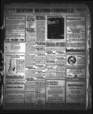 Denton Record-Chronicle. (Denton, Tex.), Vol. 17, No. 118, Ed. 1 Thursday, December 28, 1916