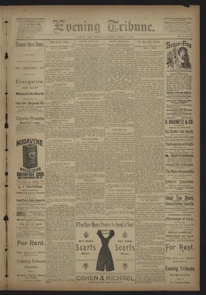 Evening Tribune. (Galveston, Tex.), Vol. 10, No. 57, Ed. 1 Wednesday, January 8, 1890