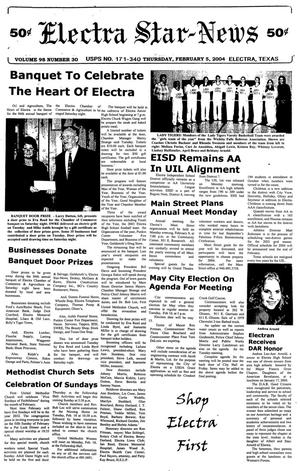 Electra Star-News (Electra, Tex.), Vol. 98, No. 30, Ed. 1 Thursday, February 5, 2004