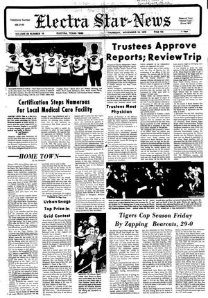 Electra Star-News (Electra, Tex.), Vol. 69, No. 16, Ed. 1 Thursday, November 18, 1976