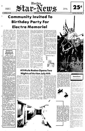 Electra Star-News (Electra, Tex.), Vol. 79, No. 46, Ed. 1 Thursday, July 3, 1986