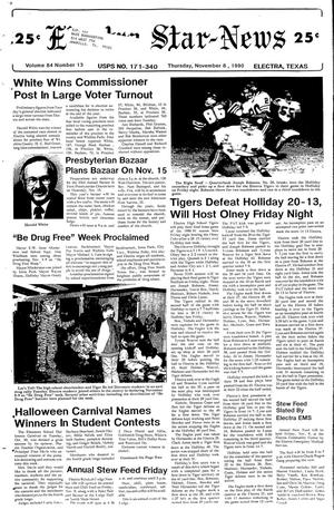 Electra Star-News (Electra, Tex.), Vol. 84, No. 13, Ed. 1 Thursday, November 8, 1990