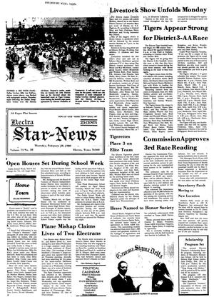 Electra Star-News (Electra, Tex.), Vol. 73, No. 29, Ed. 1 Thursday, February 28, 1980