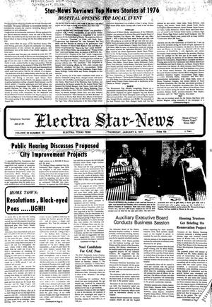 Electra Star-News (Electra, Tex.), Vol. 69, No. 23, Ed. 1 Thursday, January 6, 1977