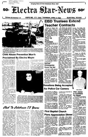 Electra Star-News (Electra, Tex.), Vol. 93, No. 34, Ed. 1 Thursday, April 6, 2000