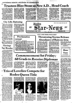 Electra Star-News (Electra, Tex.), Vol. 72, No. 42, Ed. 1 Thursday, May 24, 1979
