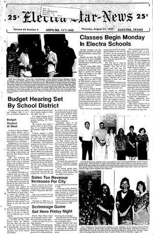 Electra Star-News (Electra, Tex.), Vol. 84, No. 2, Ed. 1 Thursday, August 23, 1990