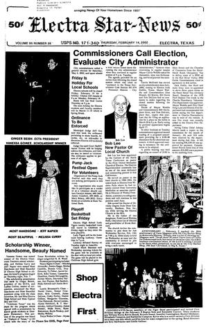 Electra Star-News (Electra, Tex.), Vol. 95, No. 26, Ed. 1 Thursday, February 14, 2002