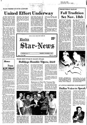 Electra Star-News (Electra, Tex.), Vol. 76, No. 12, Ed. 1 Thursday, November 4, 1982