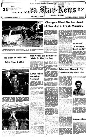 Electra Star-News (Electra, Tex.), Vol. 80, No. 21, Ed. 1 Thursday, January 8, 1987
