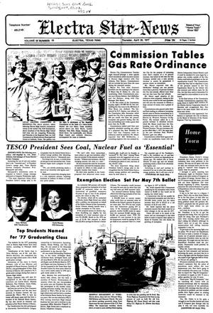 Electra Star-News (Electra, Tex.), Vol. 69, No. 39, Ed. 1 Thursday, April 28, 1977