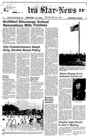 Electra Star-News (Electra, Tex.), Vol. 84, No. 42, Ed. 1 Thursday, May 30, 1991