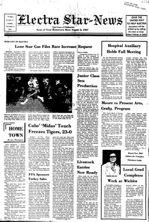 Electra Star-News (Electra, Tex.), Vol. 72, No. 14, Ed. 1 Thursday, November 9, 1978