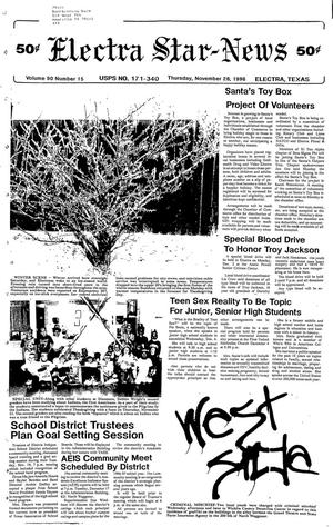 Electra Star-News (Electra, Tex.), Vol. 90, No. 15, Ed. 1 Thursday, November 28, 1996