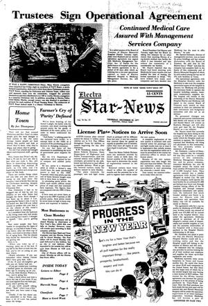 Electra Star-News (Electra, Tex.), Vol. 70, No. 22, Ed. 1 Thursday, December 29, 1977