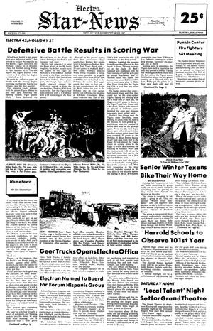 Electra Star-News (Electra, Tex.), Vol. 79, No. 8, Ed. 1 Thursday, October 10, 1985
