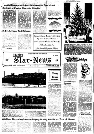 Electra Star-News (Electra, Tex.), Vol. 73, No. 18, Ed. 1 Thursday, December 6, 1979
