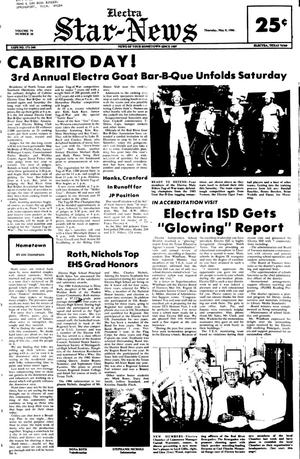 Primary view of Electra Star-News (Electra, Tex.), Vol. 79, No. 38, Ed. 1 Thursday, May 8, 1986