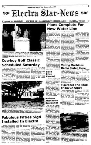 Electra Star-News (Electra, Tex.), Vol. 99, No. 9, Ed. 1 Thursday, October 13, 2005