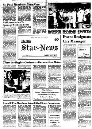 Electra Star-News (Electra, Tex.), Vol. 73, No. 48, Ed. 1 Thursday, July 10, 1980