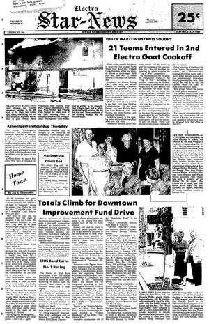 Electra Star-News (Electra, Tex.), Vol. 78, No. 35, Ed. 1 Thursday, April 18, 1985