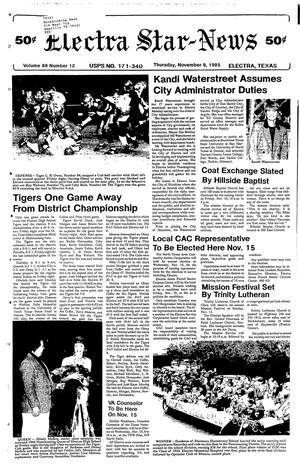 Electra Star-News (Electra, Tex.), Vol. 89, No. 12, Ed. 1 Thursday, November 9, 1995