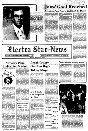 Electra Star-News (Electra, Tex.), Vol. 70, No. 28, Ed. 1 Thursday, February 9, 1978