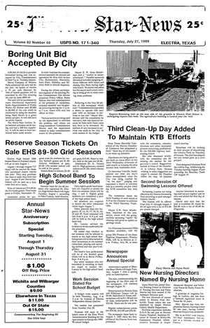 Electra Star-News (Electra, Tex.), Vol. 82, No. 50, Ed. 1 Thursday, July 27, 1989