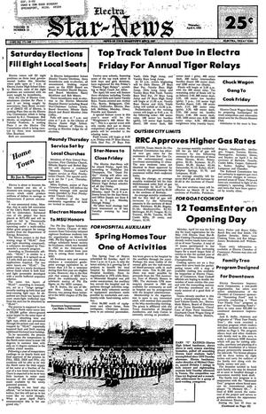 Electra Star-News (Electra, Tex.), Vol. 78, No. 33, Ed. 1 Thursday, April 4, 1985