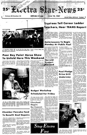 Electra Star-News (Electra, Tex.), Vol. 80, No. 44, Ed. 1 Thursday, June 18, 1987